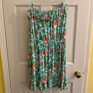 Strapless Lilly Pulitzer Dress
